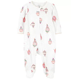 Carters Girls 0-9 Months Hot Air Balloon 2-Way Zip Sleep & Play