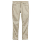 Educated Uniforms Girls 4-20 Adjustable Waist Skinny Knit School Pant