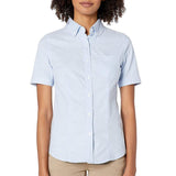 Lee Uniforms Girls 7-16 Short-Sleeve Stretch Oxford Shirt