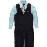 Vittorino Boys 4-7 4-Piece Suit Vest Set
