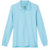 Educated Uniforms Boys 2T-4T Long Sleeve Pique Polo Shirt