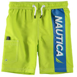 Nautica Boys 4-7 Motion Swim Trunk with UV Protection