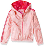 Pink Platinum Girls' 4-6X Printed Windbreaker Jacket with Mesh Lining