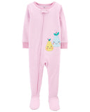 Carters Girls 12-24 Months Pear Cotton Sleeper