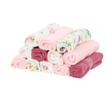 Rene Rofe Baby Bed & Bath Collection Terry Washcloths, 12 Pack