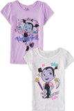 Disney Girls' Vampirina Short Sleeve T-Shirt 2-Pack