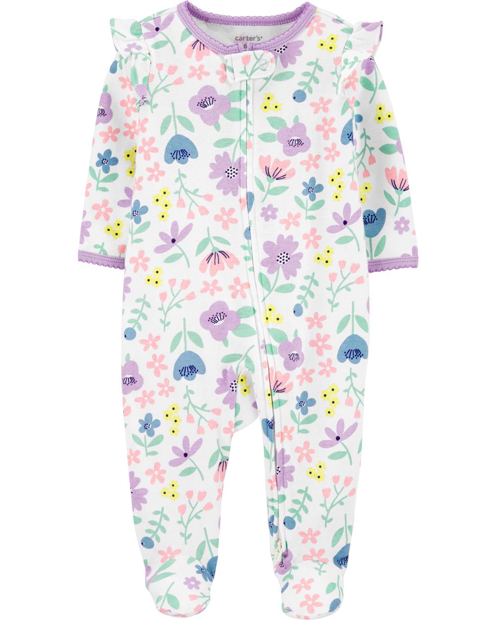 Carters Girls 0-9 Months Floral Sleep and Play