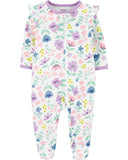 Carters Girls 0-9 Months Floral Sleep and Play