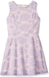 Amy Byer Girls 7-16 Sleeveless Dress with Necklace