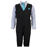 Vittorino Boys 2T-16 4 Piece Suit Set