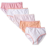 Trimfit Girls 2-16 Bows Print Brief 5-Pack