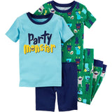 Carters Boys 12-24 Months Monster 4 Piece Pajama Set