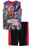 DC Comics Boys 4-7 Tank Top Short Set