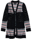Derek Heart Girls 7-16 Pointelle Duster Cardigan