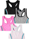 Only Girls 4 Pack Ruth Sports Bralette