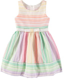 Bonnie Jean Girls 7-16 Stripe Linen Dress