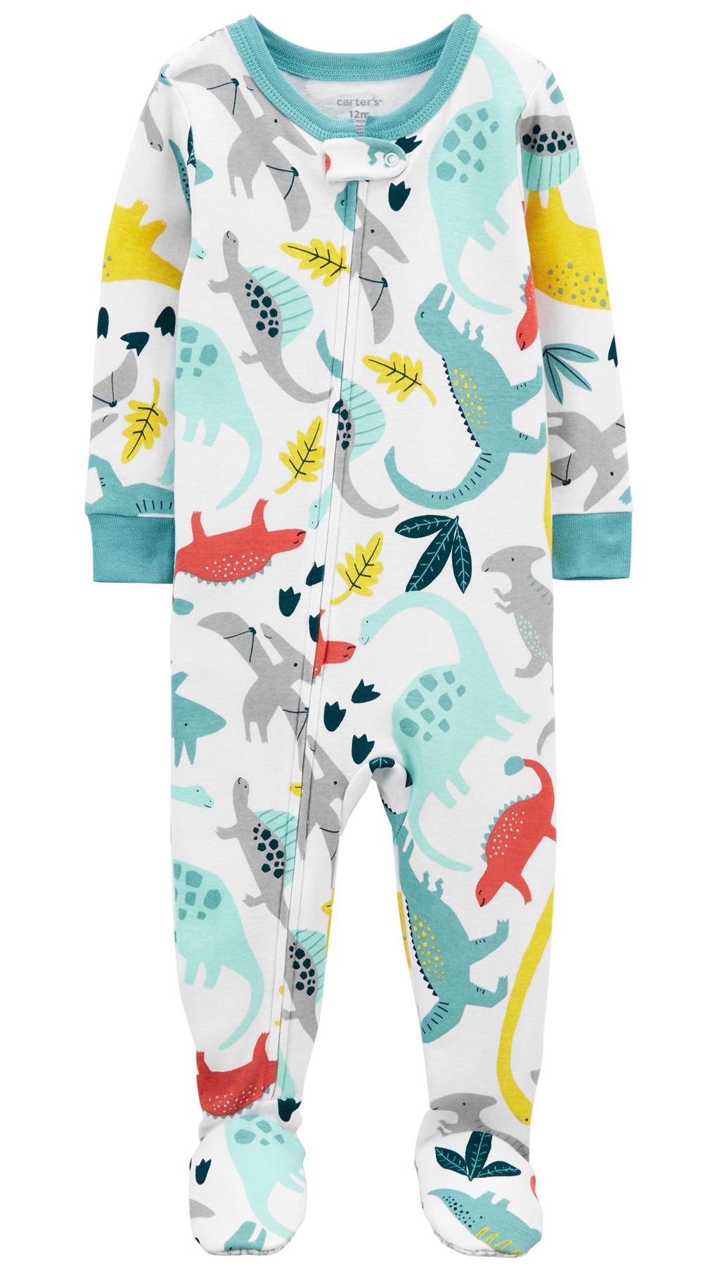 Carters Boys 12-24 Months Dinosaur Cotton Pajama