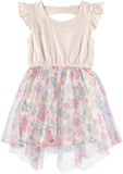 Star Ride Girls 4-6X Knit Tulle Dress