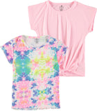 One Step Up Girls 7-16 2-Pack Soft Short Sleeve Yummy T-Shirt