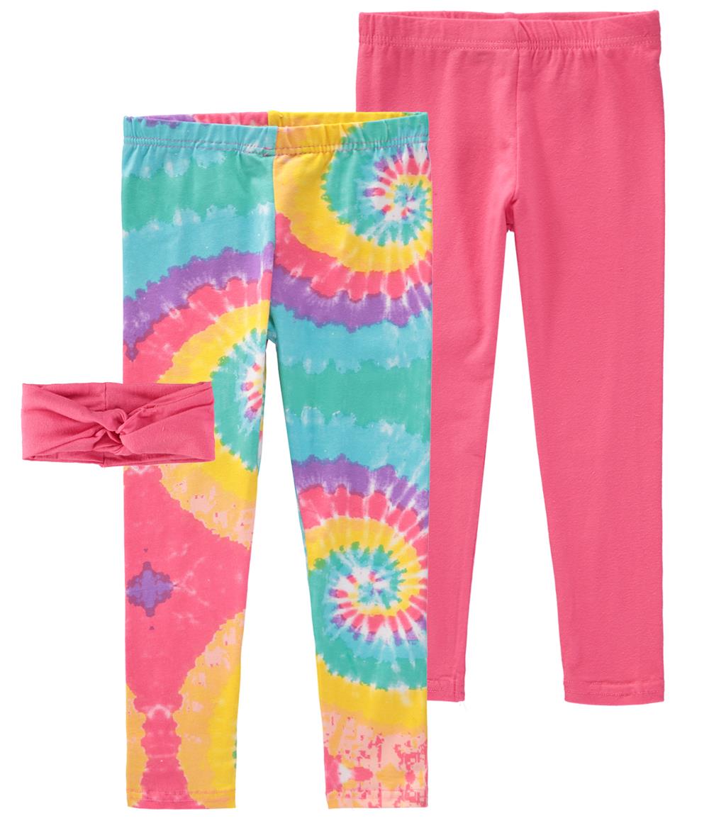 Pink Velvet Girls 7-16 2-Pack Print Legging with Matching Headband – S&D  Kids