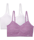 Lily Of France Womens Vanity Fair Seamless Comfort Padded Bralette, 2-Pack