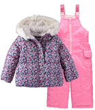 Carters Girls 4-6X 2-Piece Snowsuit