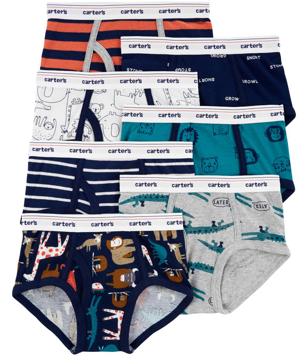 Carters Boys 2-14 7-Pack Cotton Briefs – S&D Kids