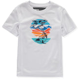 Rash Guard Boys 4-20 Short Sleeve Swimwear Rashguard