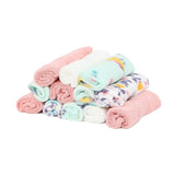 Rene Rofe Baby Bed & Bath Collection Terry Washcloths, 12 Pack