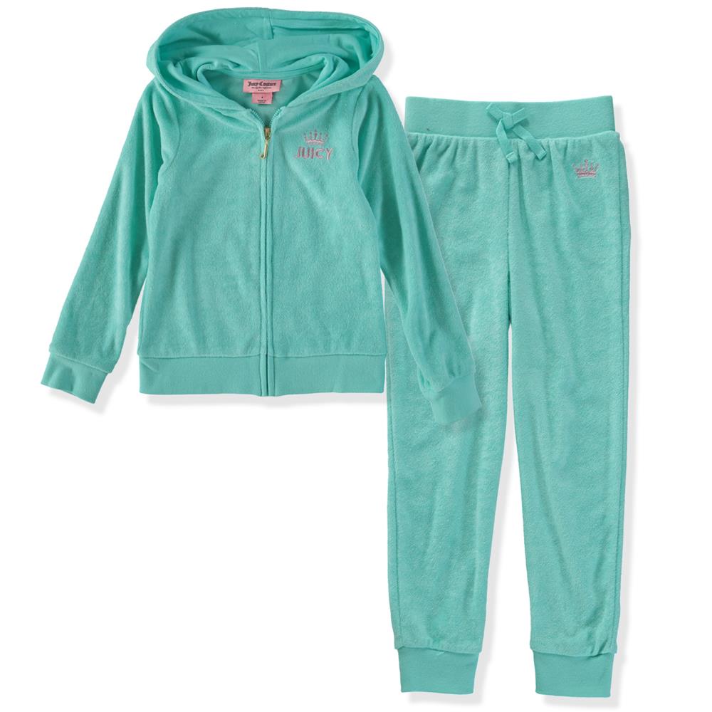 Juicy Couture 2 Pieces Tracksuit Set Sweatshirt and Pants for