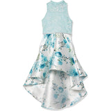 Speechless Girls 7-16 High-Low Floral Lace Sleeveless Party Dress