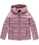 Rothschild Girls 7-16 Satin Fur Puffer Jacket