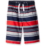 Nautica Boys 4-7 Stripe Swim Trunk