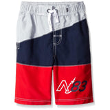 Nautica Boys 4-7 Color Block Swim Trunk