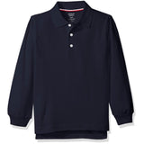 French Toast Boys 4-20 Long-Sleeve Interlock Polo