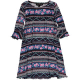 Derek Heart Girls 7-16 Printed Swing Dress