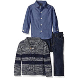Nautica Boys 12-24 Months 3-Piece Sweater Pant Set
