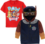 Nickelodeon Boys 2T-4T Paw Patrol Chase Hoodie T-Shirt Set