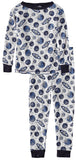 Mon Petit Boys 12-24 Months Long-Sleeve Thermal Underwear Pajama Set