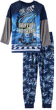 Quad Seven Boys 8-20 Race Car Long-Sleeve Pajama Set