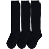Piccolo Hosiery Girls Cable Knee High Socks 3-Pack