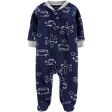 Carters Boys 0-9 Months Automobile Microfleece Sleep and Play