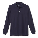 French Toast Boys 2T-4T Long Sleeve Pique Polo