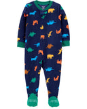 Carters Boys 12-24 Months Dino Microfleece Blanket Sleeper