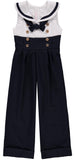 Bonnie Jean Girls 7-16 Sailor Jumpsuit