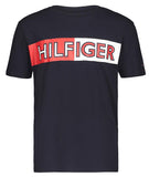 Tommy Hilfiger Boys 4-7 Colorblock Hilfiger Chest Logo T-Shirt