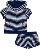 Juicy Couture Girls 7-16 Terry Short Set