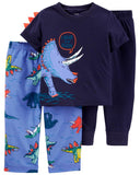 Carters Boys 2T-5T Dinosaur 3-Piece Pajama Set