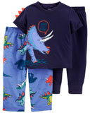 Carters Boys 2T-5T Dinosaur 3-Piece Pajama Set