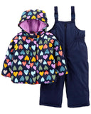 Carters Girls 4-6X 2-Piece Snowsuit